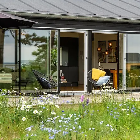 Lovely In With House Sea View * Knebel